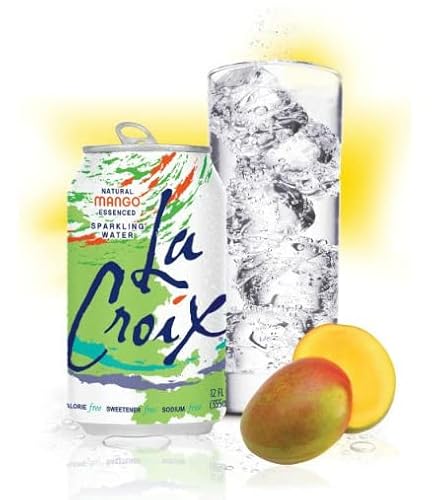 La Croix Mango Sparkling Water, 12 Ounce (Pack of 8)