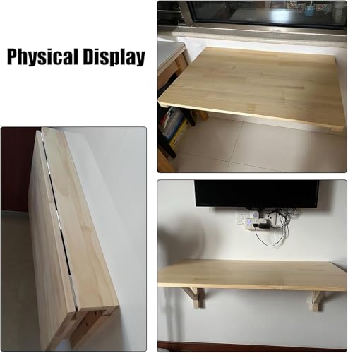 Table à manger suspendue et pliable pour petit appartement - 4