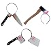 Lurrose 3Pcs Puntelli di Halloween Trucco Ascia Prop Spaventoso Arma Fasce Coltello di Plastica Ascia Mannaia Accessori Costume di Halloween Scherzo Giocattolo Scherzo Giocattoli