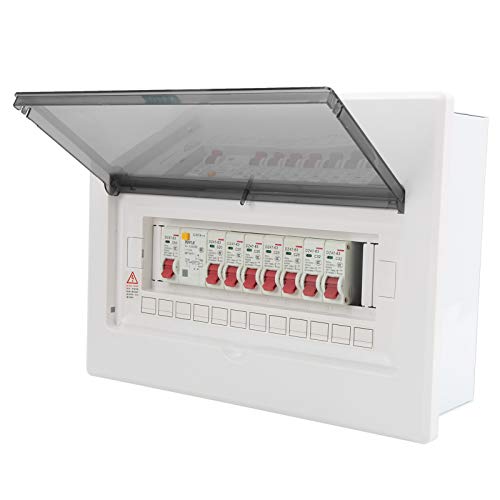 Boîte de distribution 7 voies Changor avec disjoncteur différentiel 63A