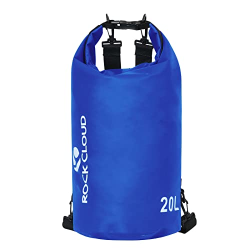 ROCK CLOUD Dry Bag Waterproof 20L Dry Sack for Kayaking Rafting Boating Beach Surfing Swimming Canoe...