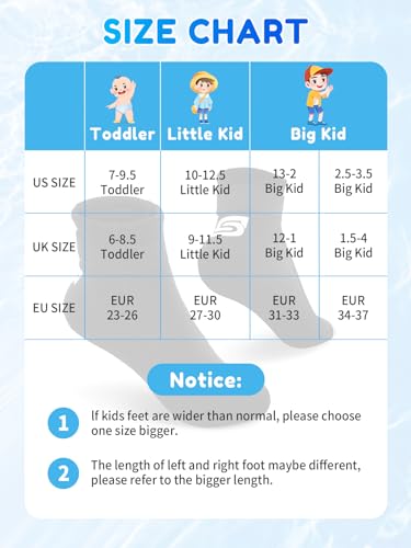 Chaussette de plongée pour garçons filles 3mm protégeant du froid marin