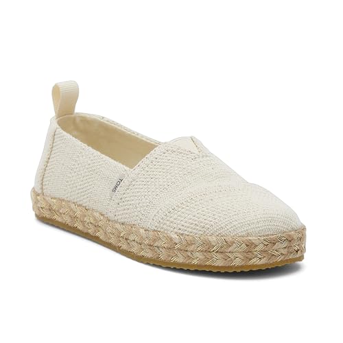 TOMS Girl's Alpargata Rope Loafer Flat2