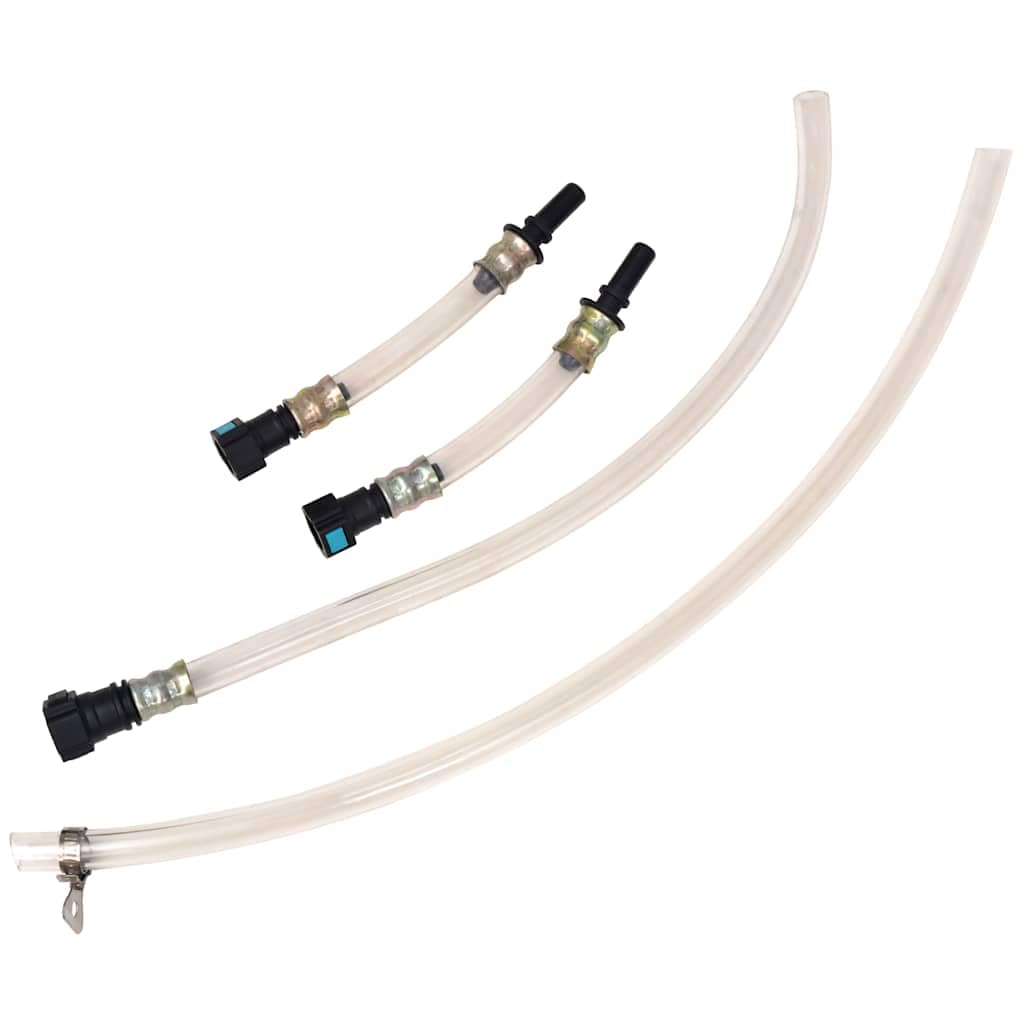 Jeringa de extracción de combustible de 1500 ml de plástico y metal con cierre rápido para PSA Vauxhall Opel Conector universal para vehículos antiguos