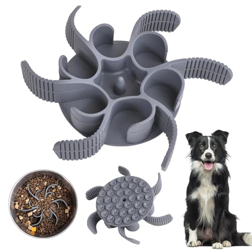 Fressnapf gegen Fressen, Futternapf in Lebensmittelqualität, Anti-Schling-Napf für Fressnapf, waschbar, zuschneidbar und starker Saugnapf, langsames Futterhaus für Hunde für kleine und große Hunde Fressnapf gegen Fressen, Futternapf in Lebensmittelqualität, Anti-Schling-Napf für Fressnapf, waschbar, zuschneidbar und starker Saugnapf, langsames Futterhaus für Hunde für kleine und große Hunde