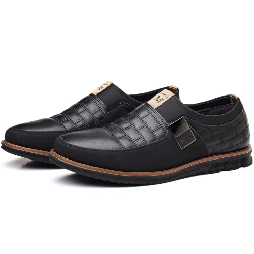 Image of COSIDRAM Mens Casual Shoes Dress Sneakers Loafers Comfort Walking Shoes | Lightweight slip-on for hassle-free wear. Cloud-like comfort, sock-friendly fit for daily & semi-formal occasions.