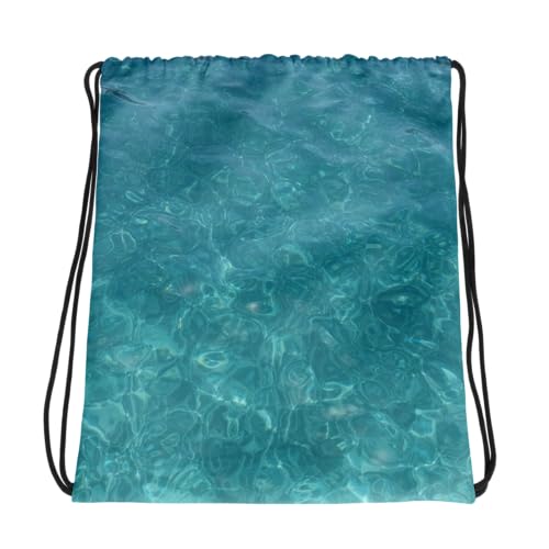 Sac à cordon bleu multicolore idéal pour le sport et les loisirs