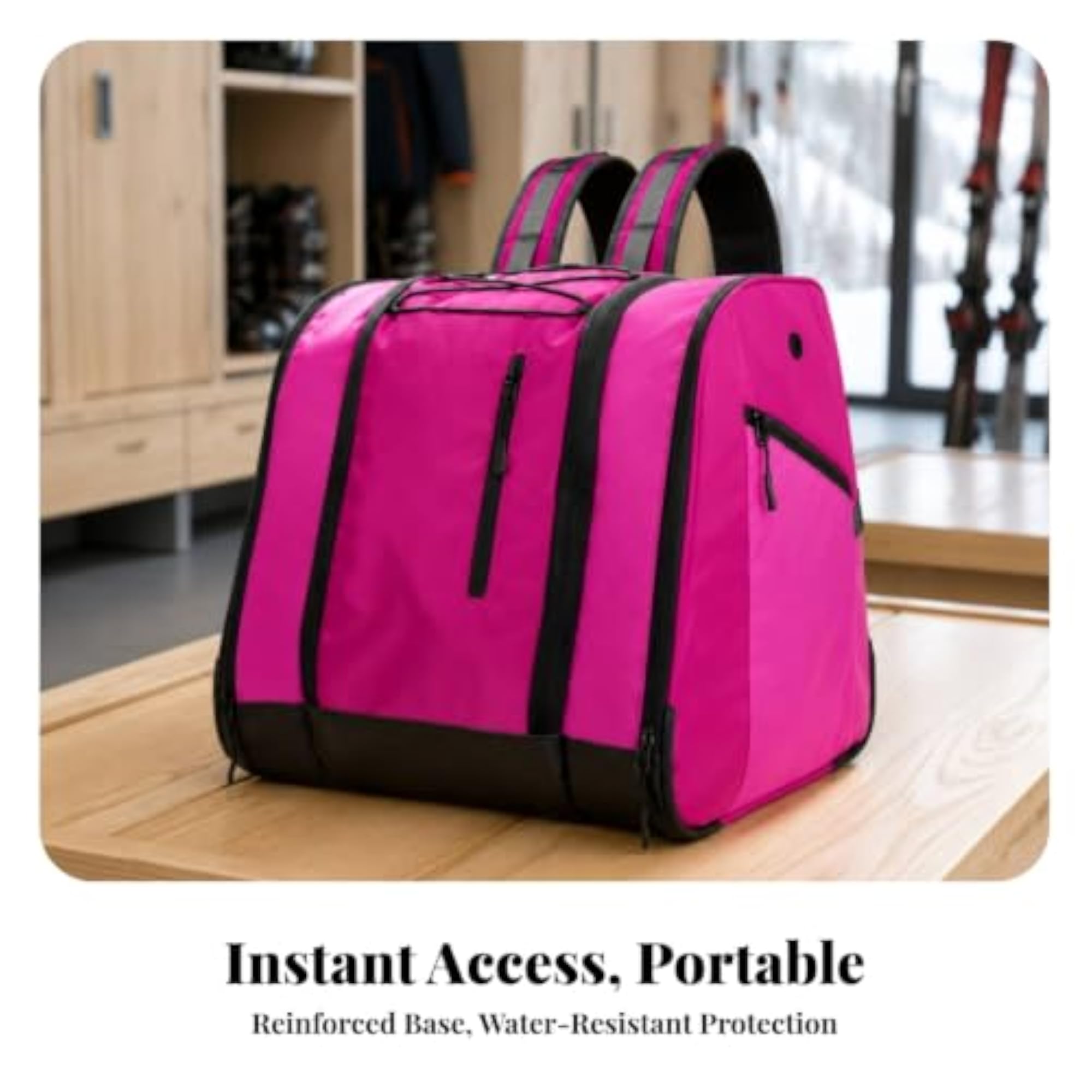 Lightweight Waterproof Ski and Snowboard Gear Backpack