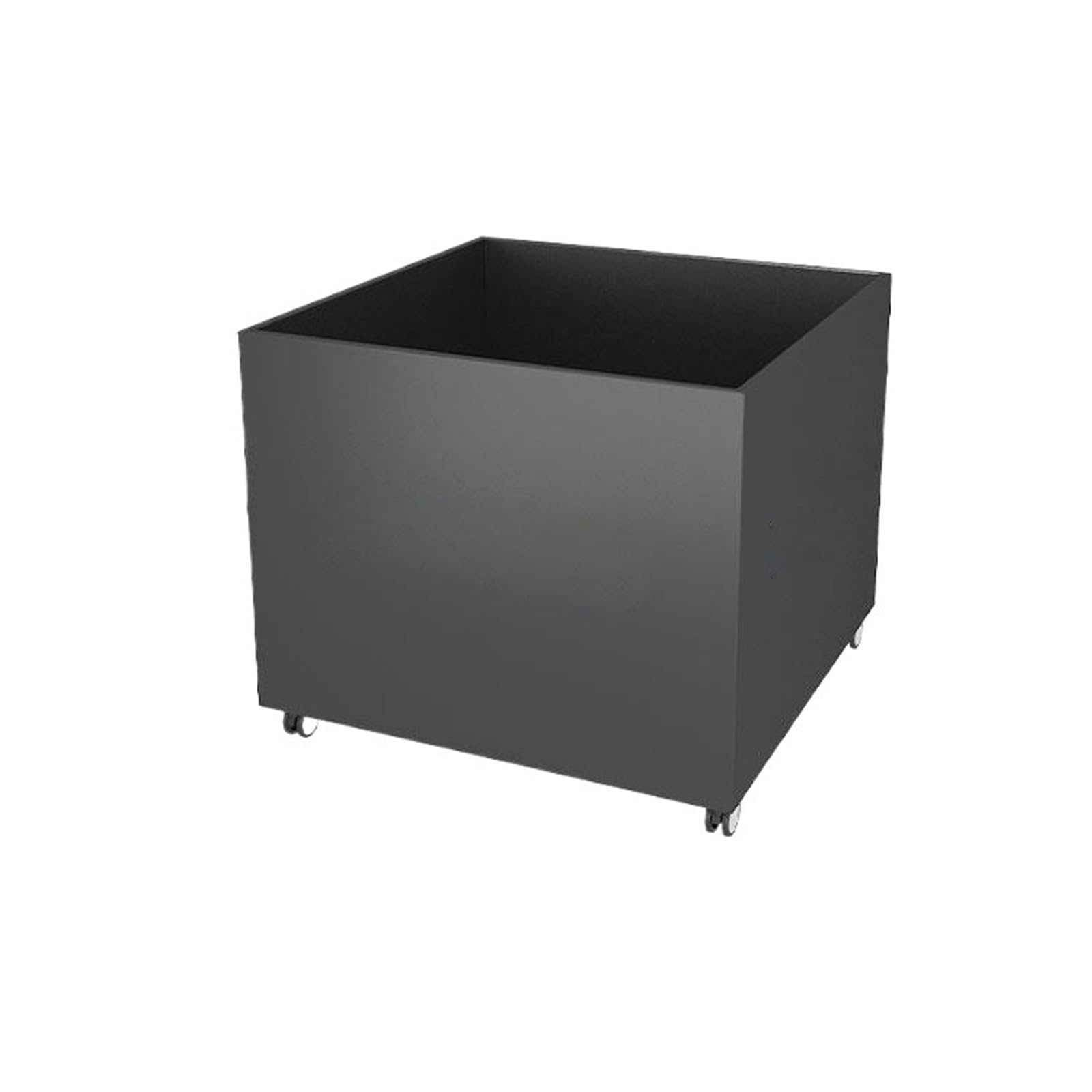 garden trough planters Flower Trough Mobile Planting Container Planter Box