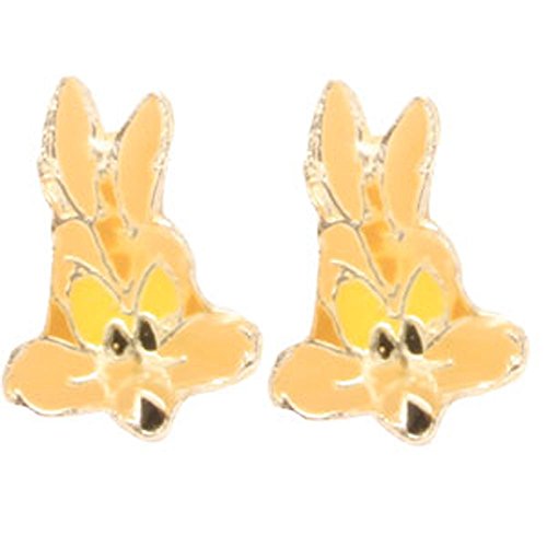 Cyllene Fantaisie - Boucles d'oreilles argent Coyotte - Enfant