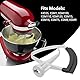 GVSS Flexibler Rühraufsatz für KitchenAid, flexibler Randrührer mit Rakel, kompatibel mit KitchenAid 4,5-5 Pints, Mischkopf für Backen und Creme-Zubereitung