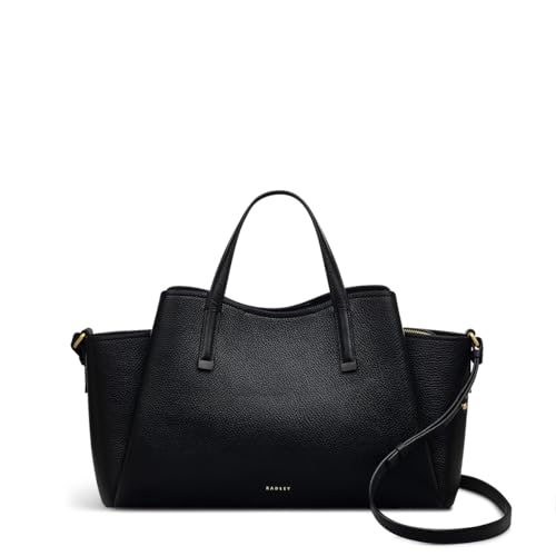 RADLEY London Blake Gardens Women's Leather Large Ziptop Top Handle, Black