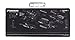 Ultimate Rifle Build X-Large Gun Cleaning Mat with Exploded Parts Diagram & Bonus Magnetic Parts Tray; Non-Slip & Solvent Resistant pad; Stitched Edges - 36x16