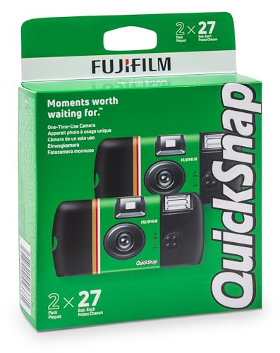 Image of Fujifilm QuickSnap Flash 400 One-Time-Use Camera - 2 Pack
