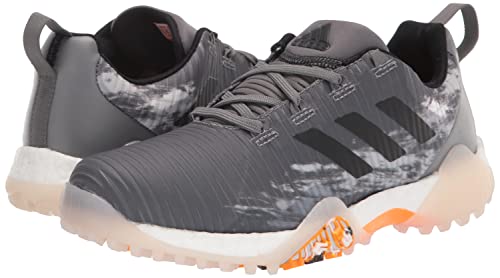 Adidas Mens Codechaos Spikeless Golf Shoe, Grey Four/Core Black/Orange Rush, 11.5 Us #TOP6