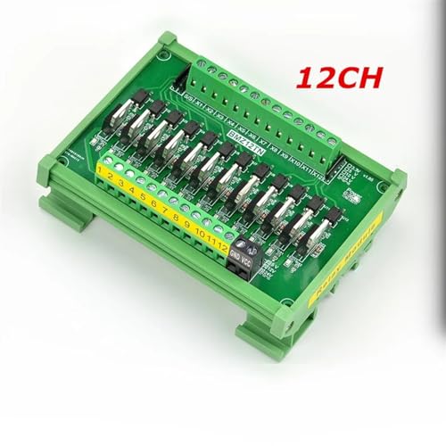 Module relais 8 canaux 24V isolation optocoupleur transistor NPN PNP - 5