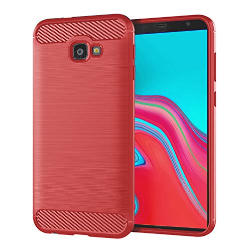 SCL Samsung Galaxy J4 Plus Coque, Samsung Galaxy J4 Plus Coque de Protection en Fibre de Carbone...