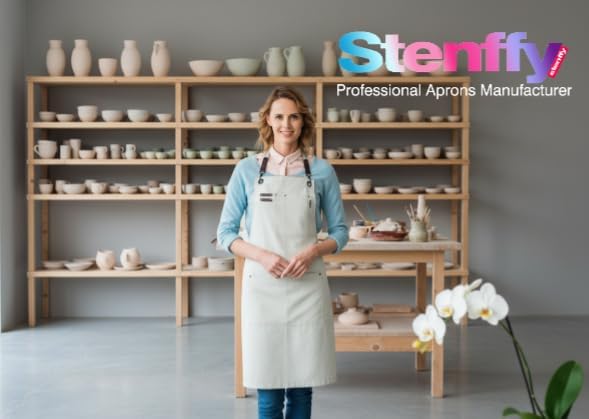 Miniatura 6 de 1510 delantales de cocina, lona de algodón, espalda cruzada ajustable, artista, pintura, delantal de trabajo de carpintero para hombres y mujeres,