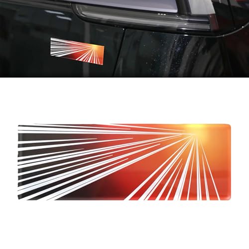 Juniper Badge Emblem Compatible with Tesla Model Y 3 X S Cybertruck Roadster Highland Plaid Exterior Rear Trunk Accessories Sticker Decal Decorations Trim Decor Motor Part Emblems Modification