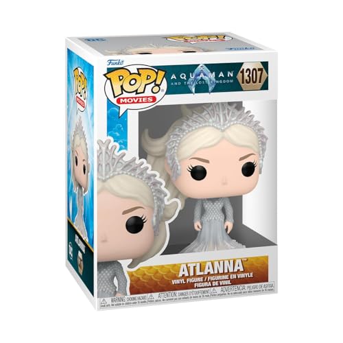Funko Pop! Movies: DC - Atlanna - Aquaman - Figura de Vinilo Coleccionable - Idea de Regalo- Mercancia Oficial - Juguetes para Niños y Adultos - Movies Fans - Muñeco para Coleccionistas y Exposición