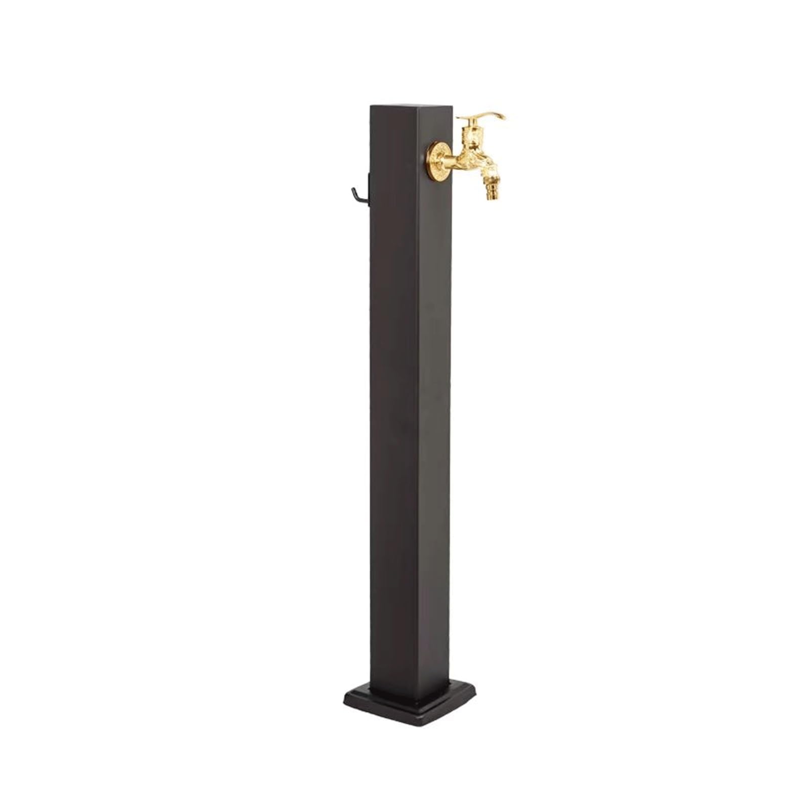 Chorro de Agua para jardín Independiente con Grifo: Soporte de Manguera de Acero Inoxidable, hidrante contra Incendios para Exterior, Manguera anticongelante para un riego eficiente.