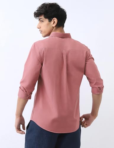 Image of Urbano Fashion Men's Cotton Full Sleeve Regular Fit Casual Solid Shirt