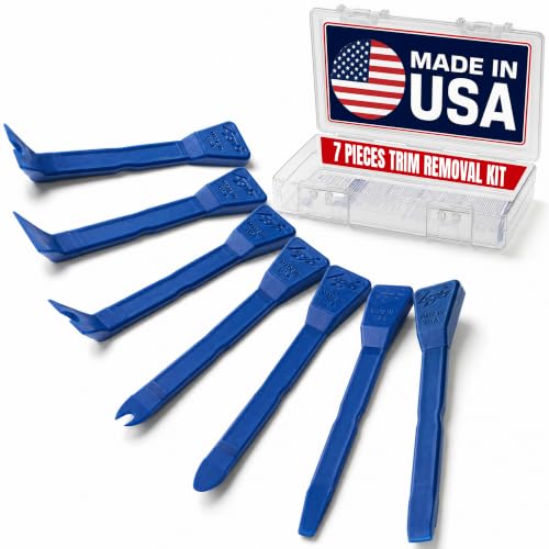 7-Piece Auto Trim Removal Tool Kit – Plastic Pry Tool Set for...