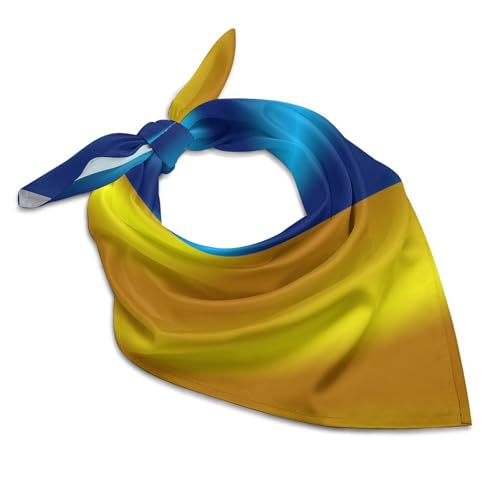 Silk Head Scarf for Women, 25 Inch Satin Hair Head Sleeping Wraps Fashion Square Hair Scarves Bandanas2