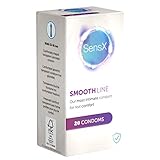 SensX Smooth Line - Feuchte Kondome mit komfortabler Passform und 56mm Breite, ohne tierliche Produkte - 1 x 20 Stück