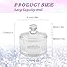 BOMOQING Nail Dappen Dish with Lid, 60ml Large Nail Monomer Dish, Glass Nail Cup for Holding Acrylic Liquid Acrylic Nail Powder Nail Decor Monomer Acrylic Nail Liquid (White)…