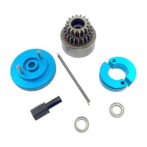 Generic Set Frizione RC Speed 1/10 Set Frizione per Parti di Ricambio per Auto RC HSP - Doppia Marcia