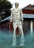 Gemmy 12FT Short Circuit Mummy Animatronic | Halloween Decoration with Flashing Lights, Motion, Sound for Indoor/Outdoor Display