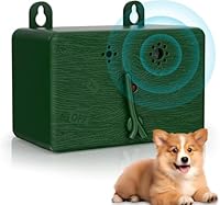 Anti Bell Gerät Hunde, 3 Modi Antibell Ultraschall Gerät, 50 Fuß Stopp Hundebell Gerät, IPX4 Wasserdichtes Anti-Bell-Mittel für Hunde das Training Großer Kleiner Hunde im Freien Innenbereich Antibell