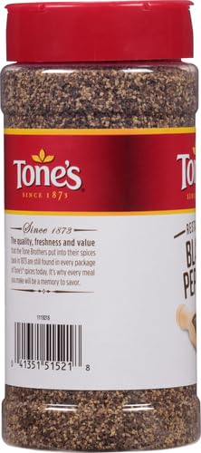 Tone's Restaurant Black Pepper, 8.00 Ounce - Image 6