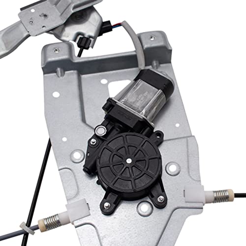 Image of TRQ Front Right Power Window Regulator & Motor Assembly Passenger Side Compatible with 2012-2017 Chevrolet Equinox GMC Terrain GM1351226