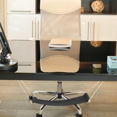 Hamac de repos pour sous bureau réglable et confortable accessoire voyage noir