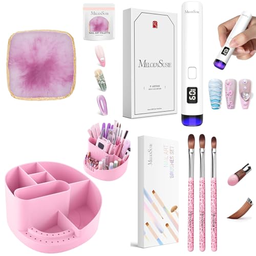 Kit 3 Piezas Con Organizador De Herramientas Para Uñas miniatura 1