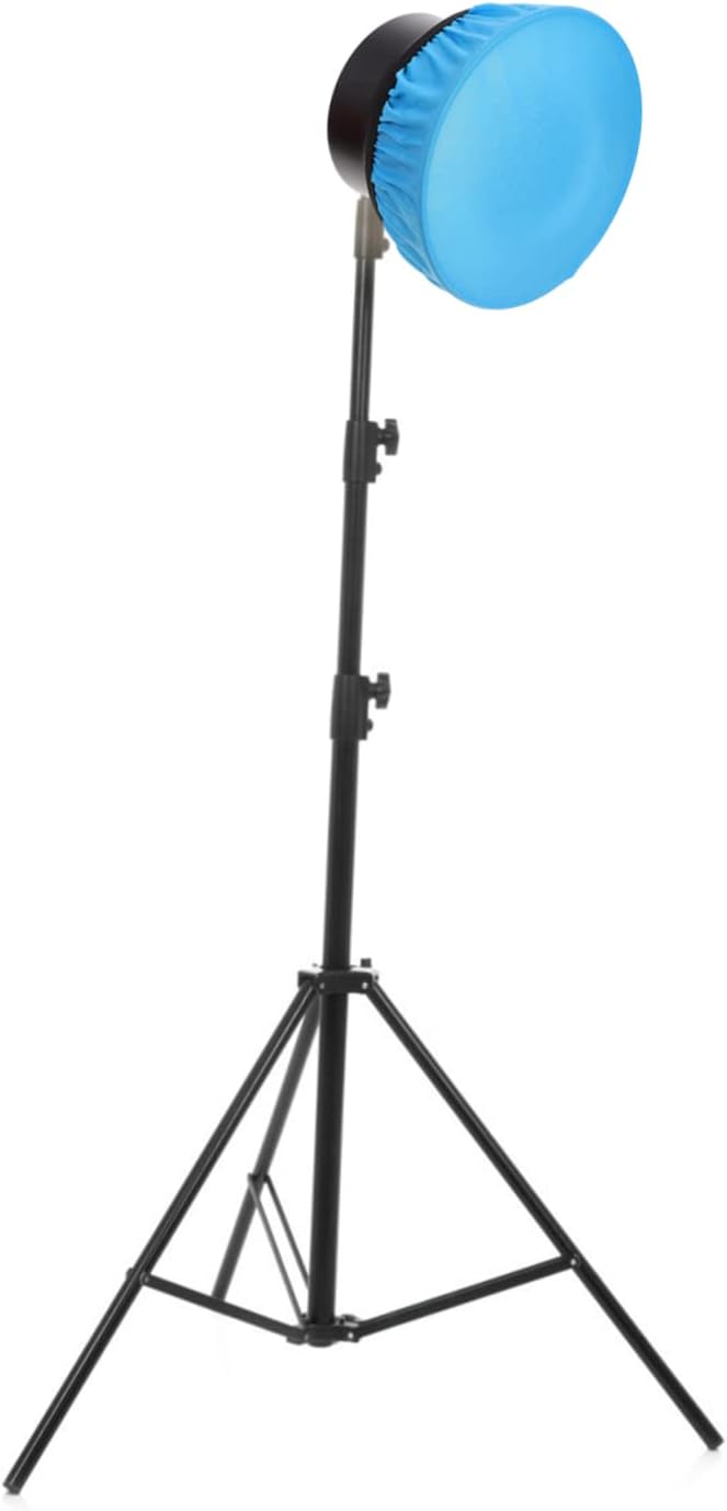 20pcs Gentle Cloth Lampshade Round Flash Lamp Shade for Photography Soft Light Diffuser Design for Strobe Lighting