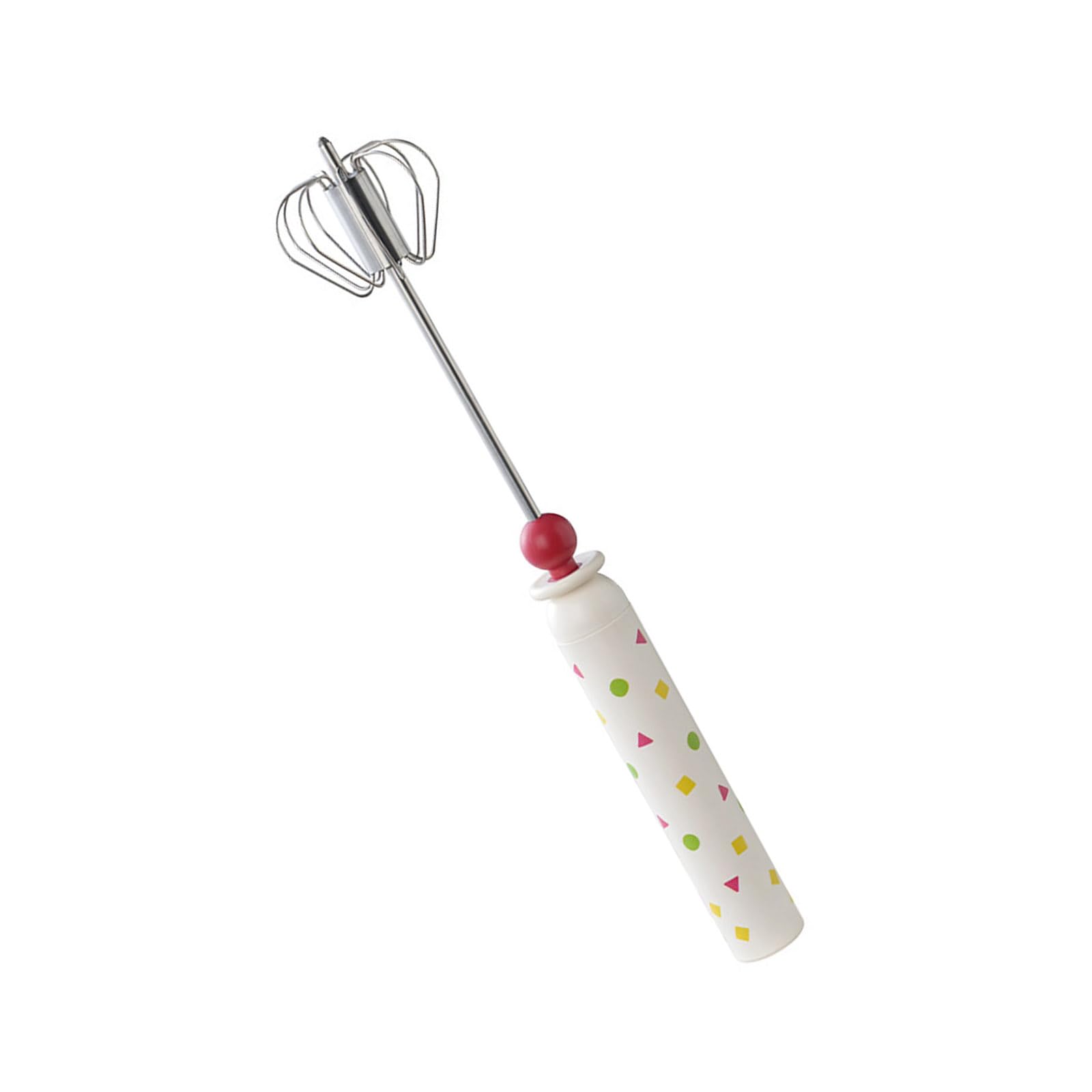 WGBOSMG Automatic Eggs Beater for Whipping with ABS and Stainless Steel Construction Ideal for Baking Enthusiasts Manual Cream Stirrer