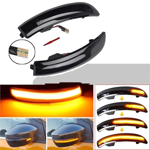 Clignotant dynamique LED rétroviseur Ford Escape Kuga 2013-2019 - 4