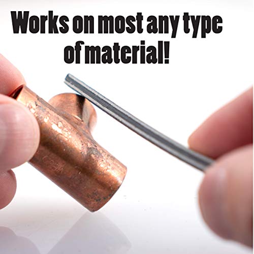 KEYSTONE Gewatteerde schuurtakjes, ideaal voor houtbewerking, hobby, kunst, ambachten, modellen, gemengde korrels en lengtes (5 stuks) - Afbeelding 8