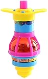 1 Piece Creative Children's Flash Luminous Spinning Top Winding Toy Colourful Top Student Price Random Colour