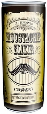 Energy Drink Moustache Elixir