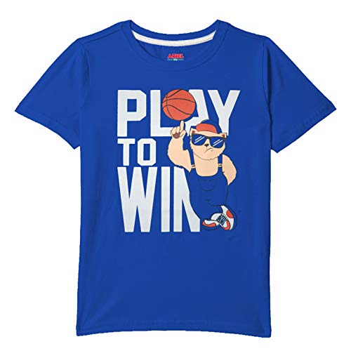 Image of Real Basics Boy's Regular Tshirt(Pack of 3)