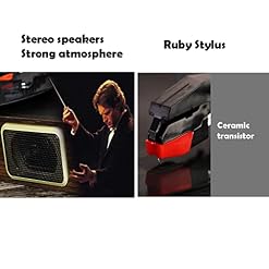 Tourne-Disque Vinyle avec 2 Haut-Parleurs Tourne-Disque pour Disques Vinyles 3 Vitesses Portable Vintage Valise Musique… - Les Beatles, Paul McCartney, John Lennon, RIngo Starr, George Harrison Tourne-Disque Vinyle avec 2 Haut-Parleurs Tourne-Disque pour Disques Vinyles 3 Vitesses Portable Vintage Valise Musique… – Image 3