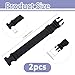 SUPERFINDINGS 2Pcs Waist Bag Belts Extender 4.6cm/1.8