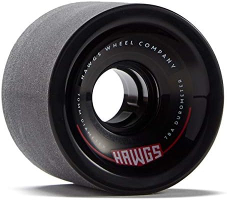 Hawgs 70's Hawgs Longboard Wheels - 70mm 78a - Black