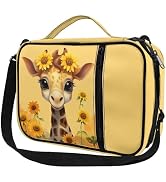 Showudesigns Sunflower Giraffe Bible Covers for Women Bible Carrying Book Case Lightweight Bible ...