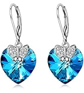 Collana Con Cuore AOBOCO In Argento 925 E Rosa Eterna Con Cristalli - Gioiello Elegante Regalo Per Mamma, Fidanzata, Moglie - Compleanno, Anniversario, Natale - 4