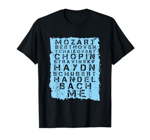 Famous Classical Music Composer Gift Musician Mozart T-Shirt